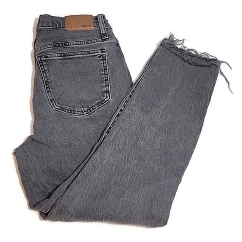 Madewell The Perfect Vintage Jean in Cosner Wash: Knee-Rip Edition 25 Size 27